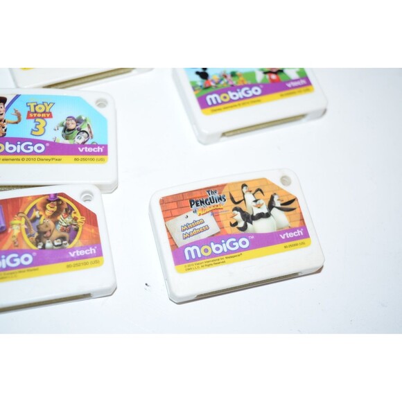 VTech MobiGo Touch Yellow Learning System And 8 Games READ  Working - Picture 5 of 14